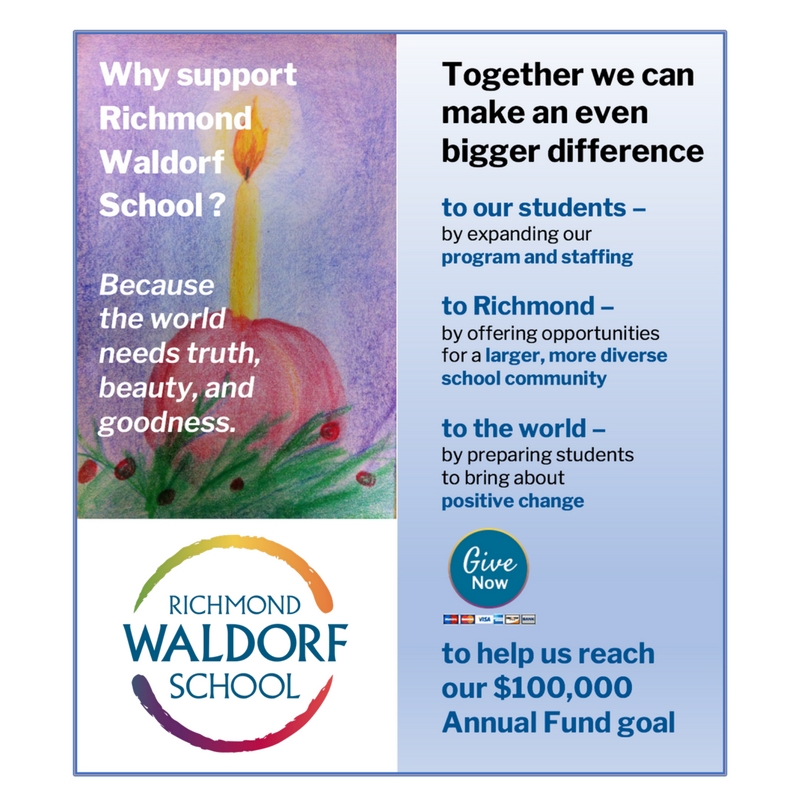 Why Support Richmond Waldorf School?